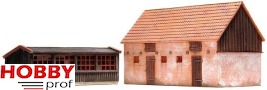 Chicken Shed and Pigsty ~ Resin Kit