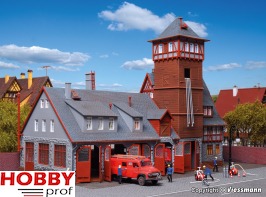 Fire station base, five track