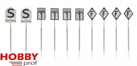 NS signs weiging scale (10pcs) (H0)
