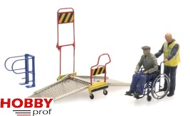 Wheelchair Ramp with Attendant
