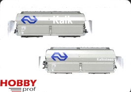 NS Set of 2 Hopper Wagons "Kalk"