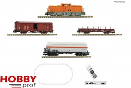 z21 start digital set:Diesel locomotive class 111 with goods train, DR (N+Digital)