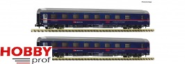 ÖBB/SBB "Nightjet" Sleeper Coaches (2pcs)