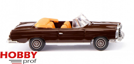 MB 280SE Cabrio - Chocolate Brown