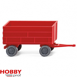 Agricultural trailer, red