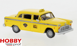 Assembled LA HO Scale Brekina Automodelle 1950s-1982 Checker Taxi Cab Assembled LA HO Scale Brekina Automodelle 1950s-1982 Checker Taxi Cab