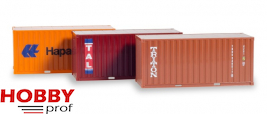 Container-Set 3x20 ft. "Hapag Lloyd / TAL / Triton"