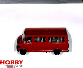 MB 207D Minibus, red