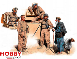 Modern US tankmen in Afghanistan