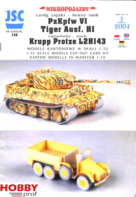 PzKpfw VI 'Tiger' Ausf. HI and Krupp Protze L2H143