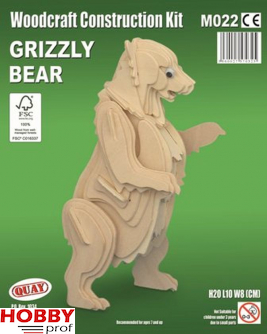Grizzly Bear Woodcraft Kit