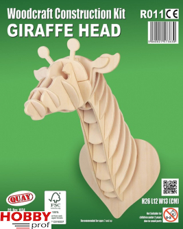 Giraffe Head Woodcraft Kit