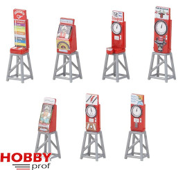 Funfair slot machines (7pcs)