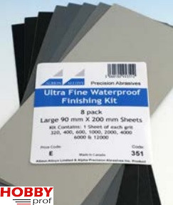 Ultra Fine Waterproof Finishing Kit (sanding paper)