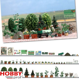 Busch Flower and Planter Set