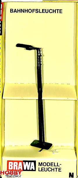 Railway station mast light