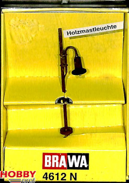 Wooden light mast