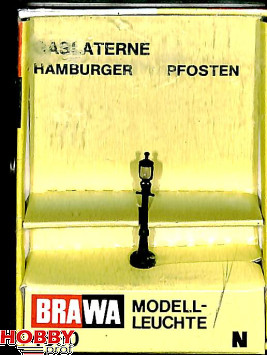 Gas light Hamburger Pfosten