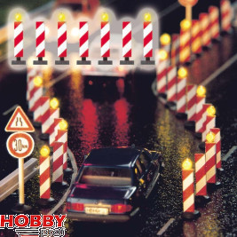Construction zone blinkers