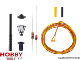 Park lamp, LED warm-white, kit