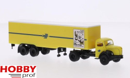 Berliet TLR 8 "La Poste" with Trailer