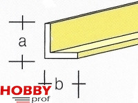 Brass L-Profile 305mm ~ 4x4mm (1pcs)