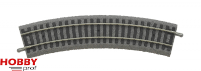 A-Track w. Roadbed Curved Track R1 30°