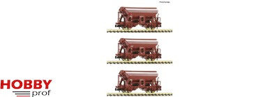 3-piece set: Swing roof wagons, DB AG
