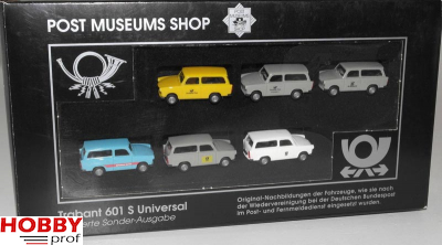 Herpa Trabant 601S Post Museum Shop Set