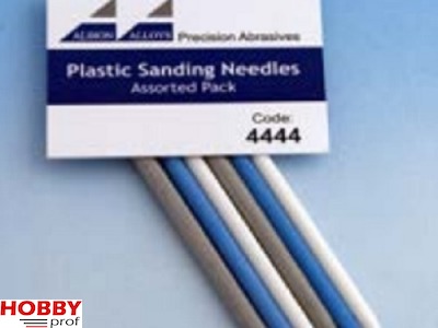 Plastic Sanding Needles (150,240,320 Grit) (6pcs)