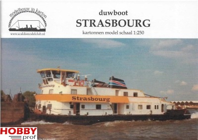 Bouwplaat Duwboot Strasbourg
