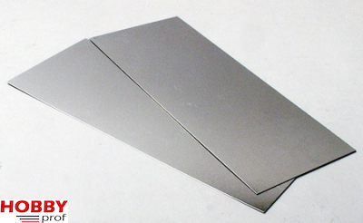 aluminium plaat - 1,0mm x 100mm x 250mm