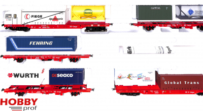 DB Sggoorrss 700 "CargoSprinter" Rail Car Train