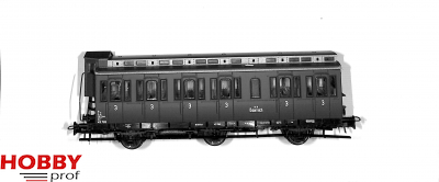 BBÖ 3rd Class Compartment Passenger Coach