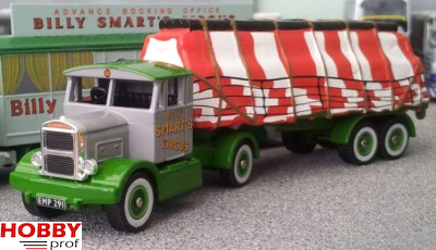 Handyman with sheeted load, Billy Smart's Circus, scale 1:76