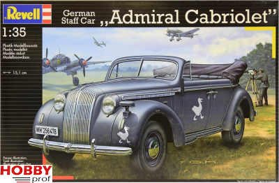 German Staff Car "Admiral Cabriolet"