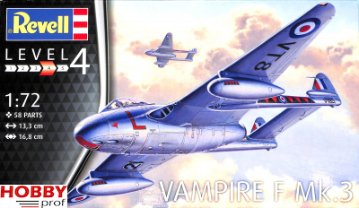 Revell 03934 Vampire F Mk.3 1:72
