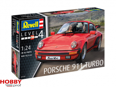 Revell Porsche 911 Turbo bouwdoos 1:24 07179