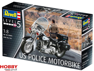 Revell US Police Motorbike 1:8 #07915