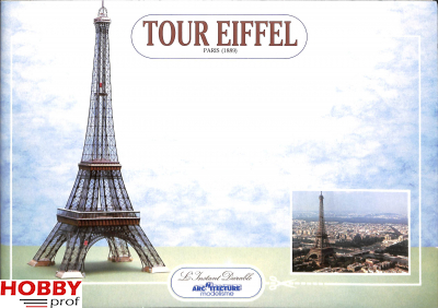 Bouwplaat Eiffel Toren 1:500