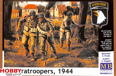 Master Box-LTD #3511 US Paratroopers, 1944