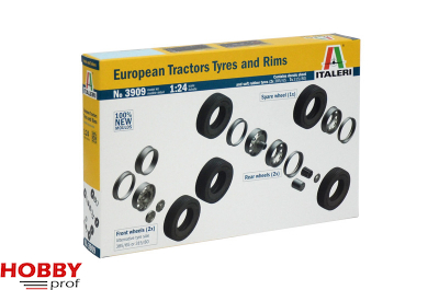 Italeri European Tractors Tyres and Rims 1:24 #3909