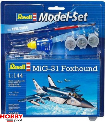 Revell,MiG-31 Foxhound Geschenkset #64086