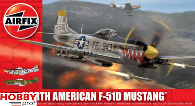 Airfix North American F-51D Mustang #A02047