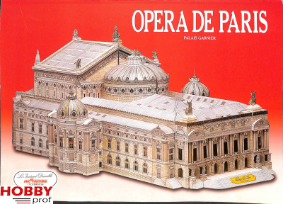 Bouwplaat Opera de Paris 1:250