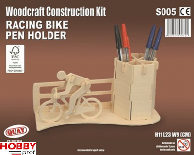 Racing Bicycle Pen Holder Woodcraft Kit