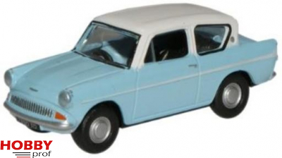 Ford Anglia Turquoise/wit