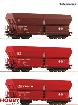 DB AG Falns Hopper Wagons (3pcs)