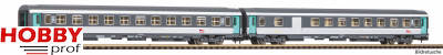 SNCF Compartment Passenger/Baggage Coach Set (2pcs)