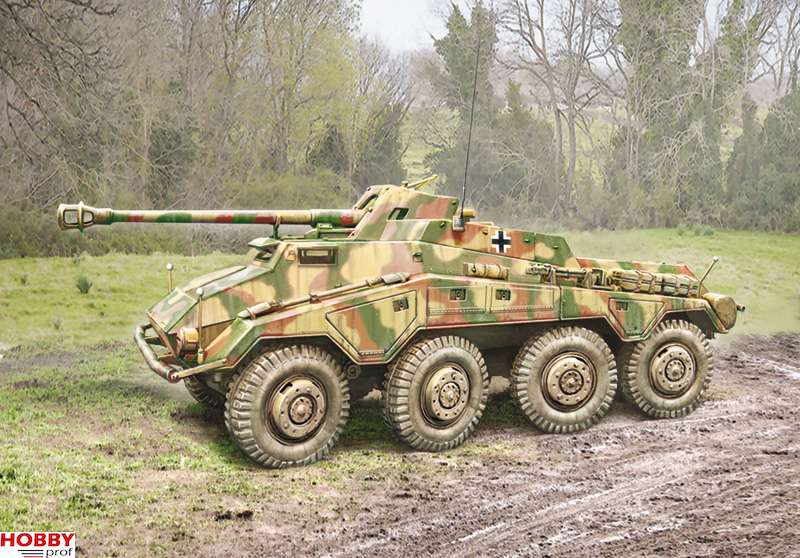 Italeri Sd. Kfz. 234 4 Heavy Armoured Scout Car